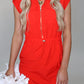 Zipper Mini Dress