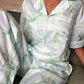 Poly Satin Ribbon Pj's Set