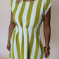 Lemon & Lime Stripe Mini