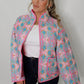 The Ellie Floral Quilted Jacket