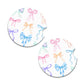 Darling Bow Car Coaster Set