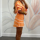 Tangerine Cutie Mini Dress