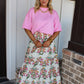 Spring Serenade Top in Pink