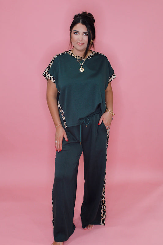 Coffee & Chat Pants Set