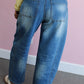 Barrel Denim Pants