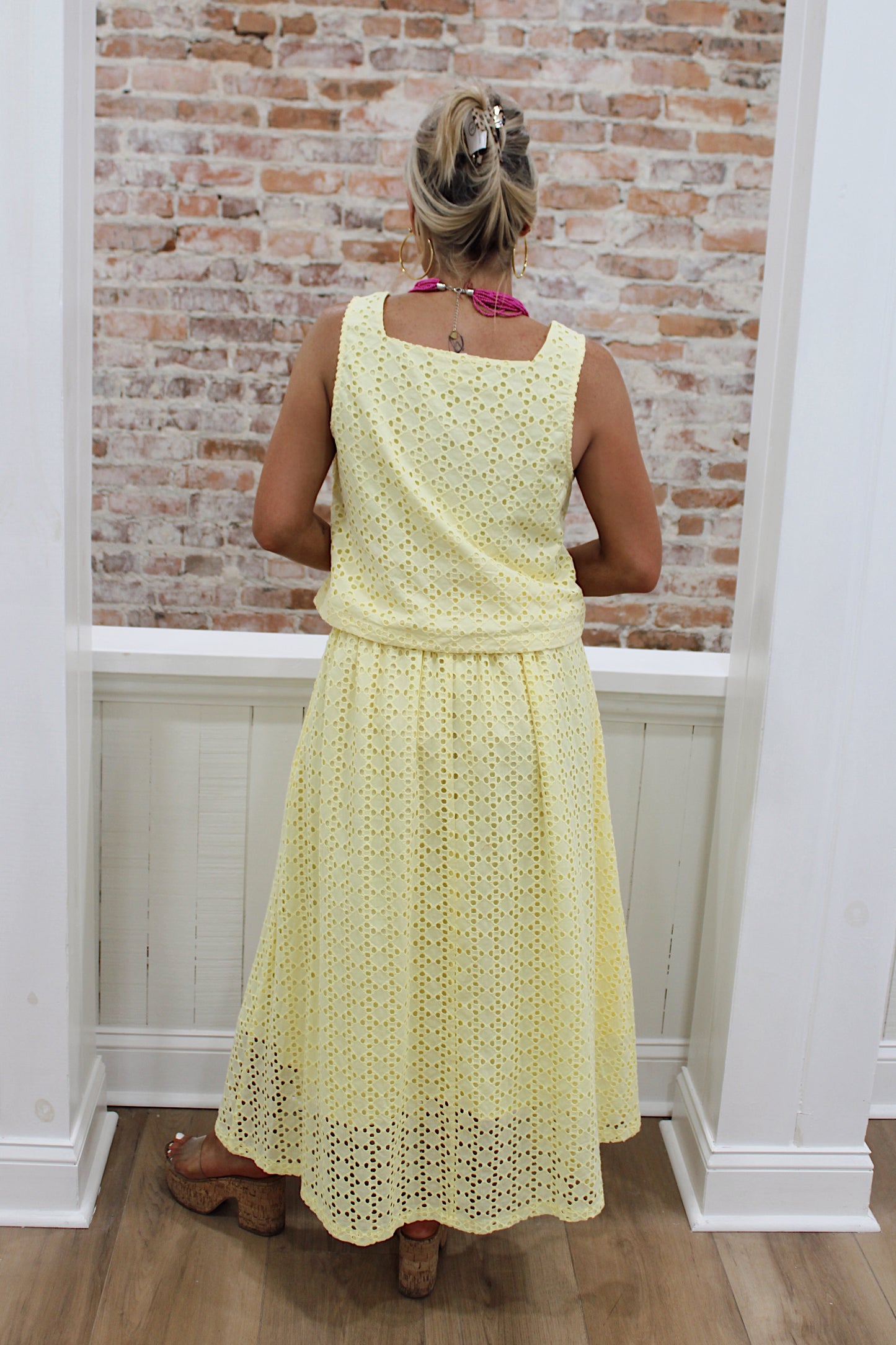 The Sunny Eyelet Set