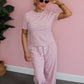 Snuggle Stripe Set - Pink