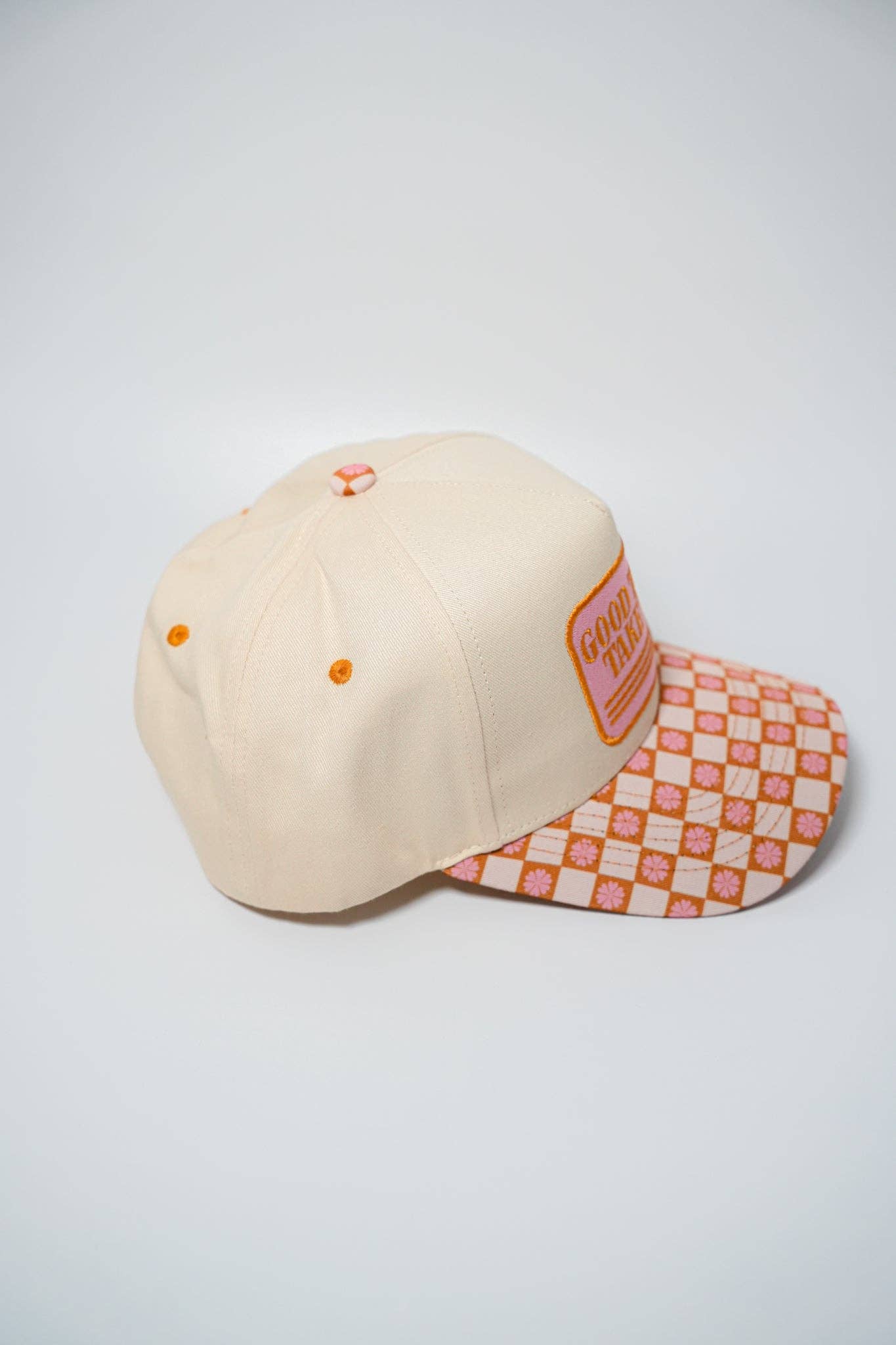 GOOD THINGS TAKE TIME TRUCKER HAT