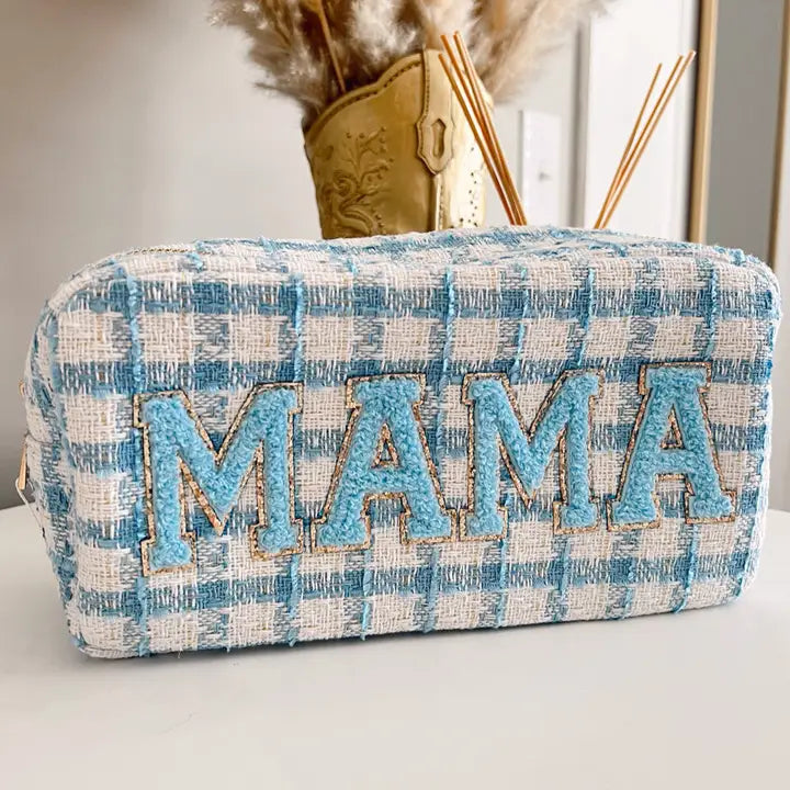 Mama Bag - Blue Plaid