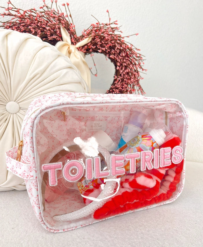 Toiletries XL Bag - Pink