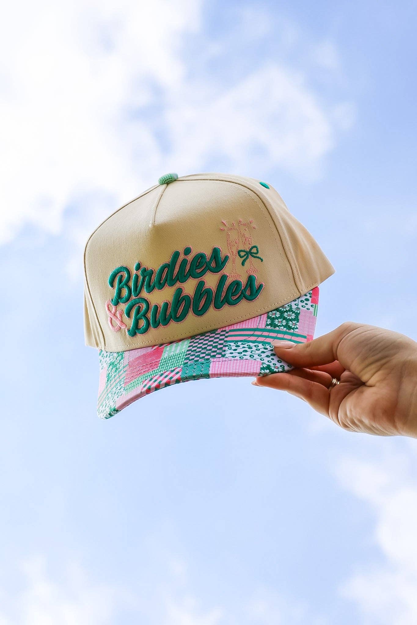 BIRDIES & BUBBLES TRUCKER HAT