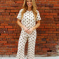 Whimsy Polka Dot Pant Set