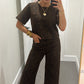 City Chic Leopard Set