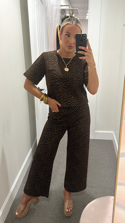City Chic Leopard Set