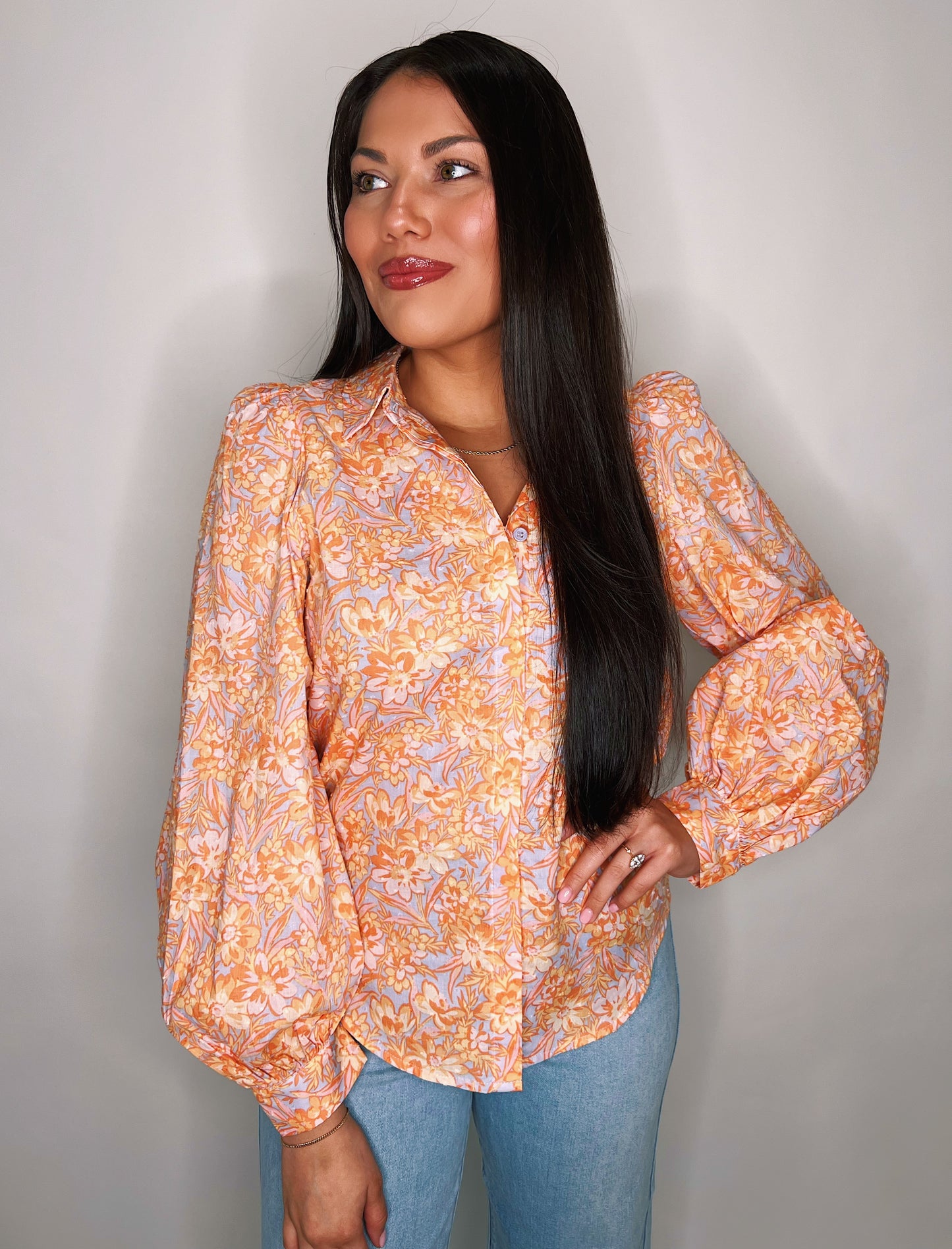 Bohemian Breeze Printed Blouse