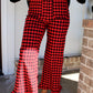 Home Team Red Gingham Pants