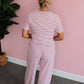 Snuggle Stripe Set - Pink