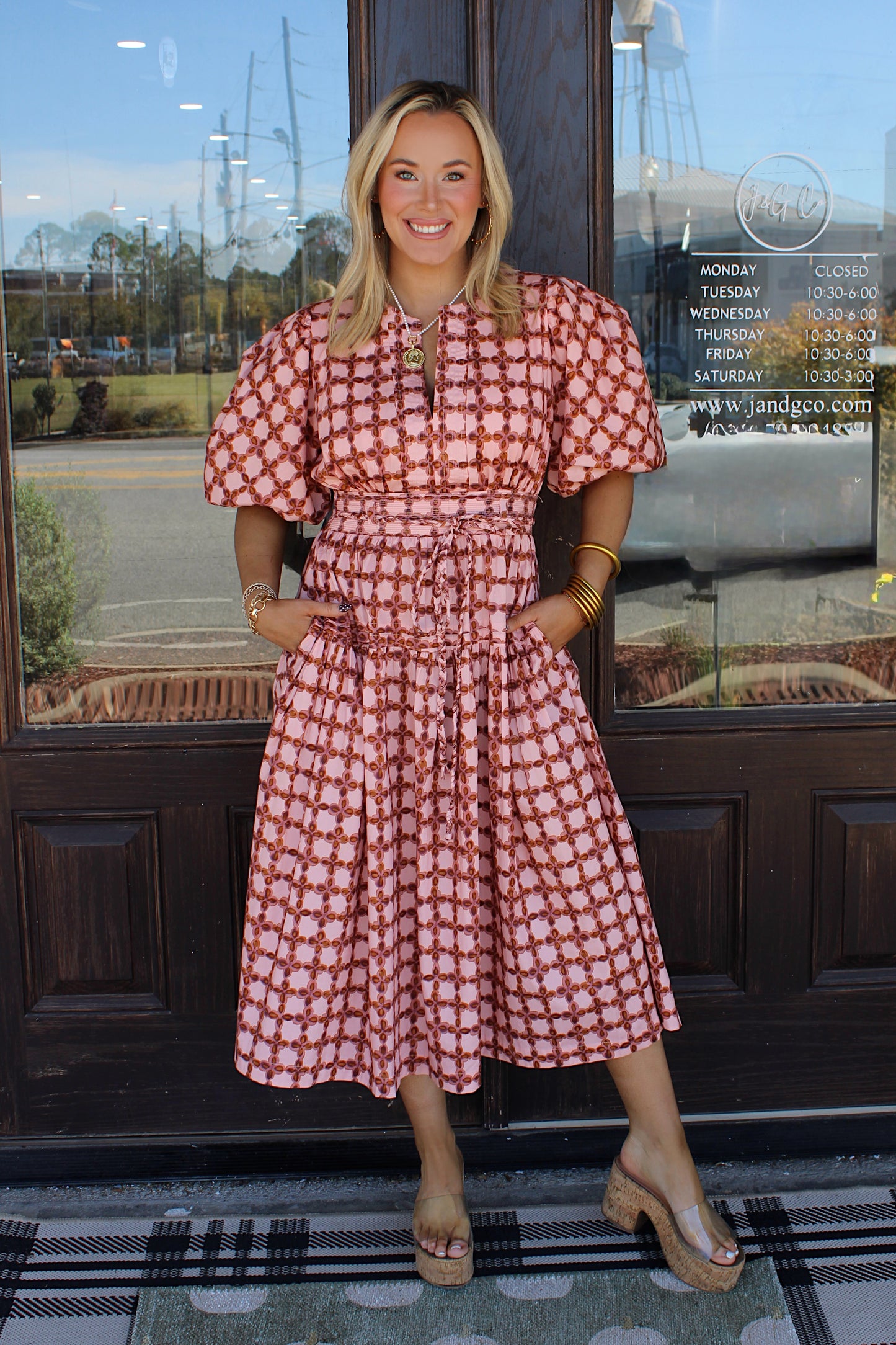 Make a Statement Midi Dress
