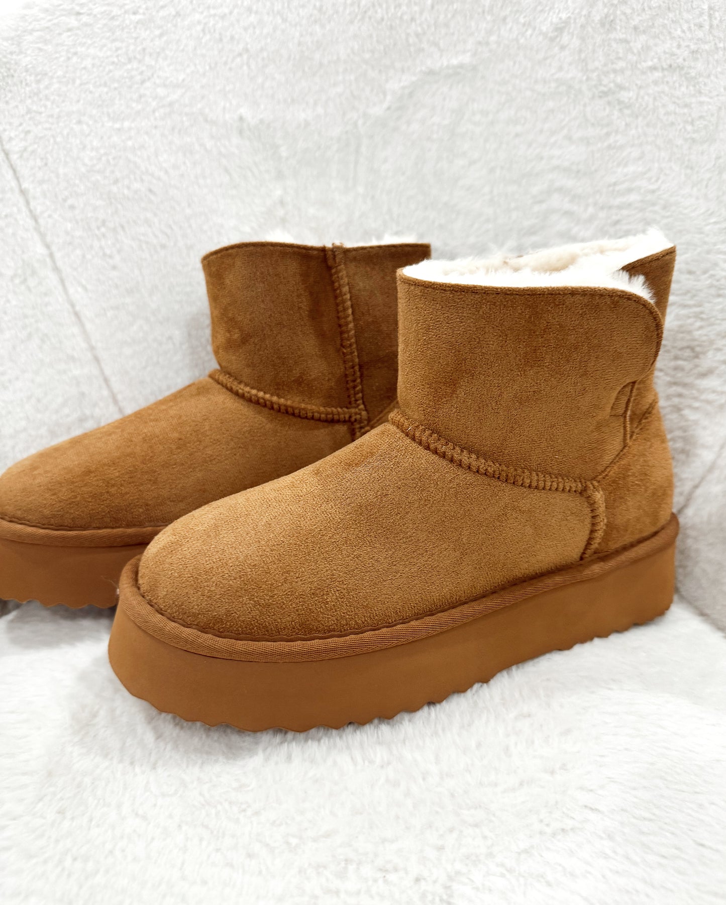 Yukon Platform Bootie - Chestnut