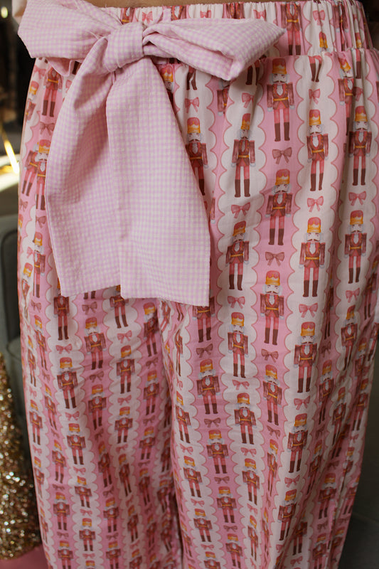 Nutcracker Poplin PJ Pants