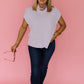 Easy Going Top in Lavender