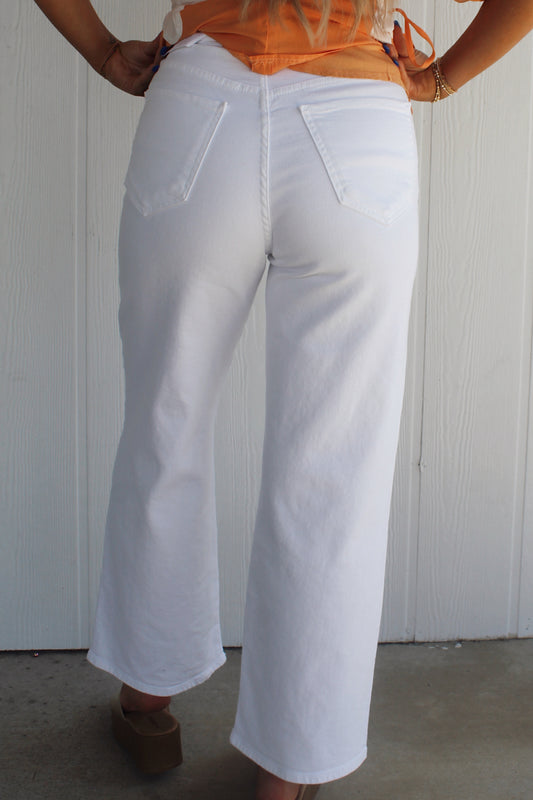 JBD | White Front Pocket Denim