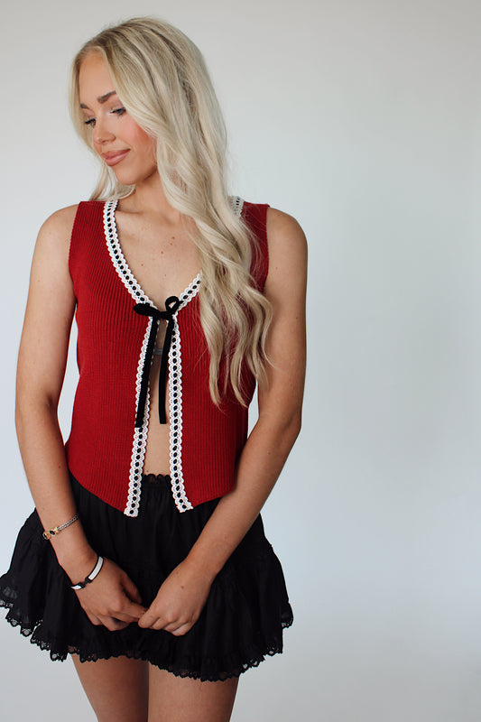 Scallop Lace Tank