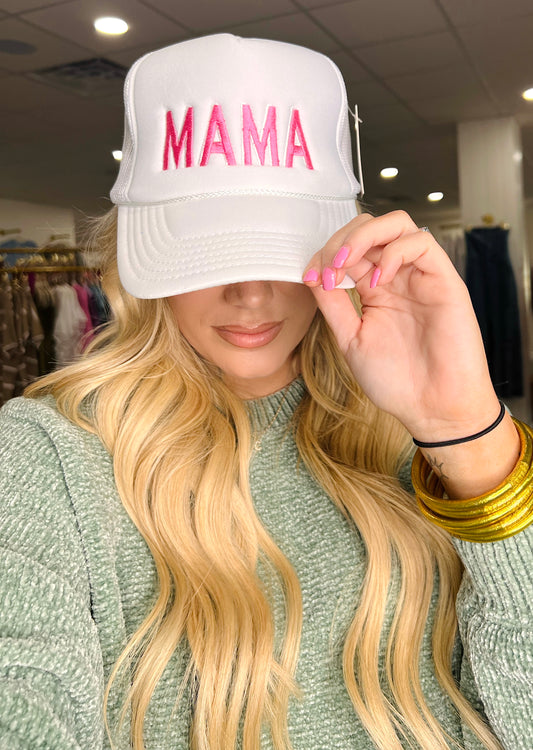 Pink Mama Trucker Hat