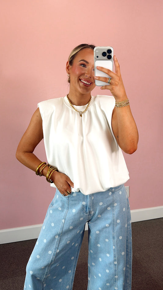 Soft Touch Blouse - White