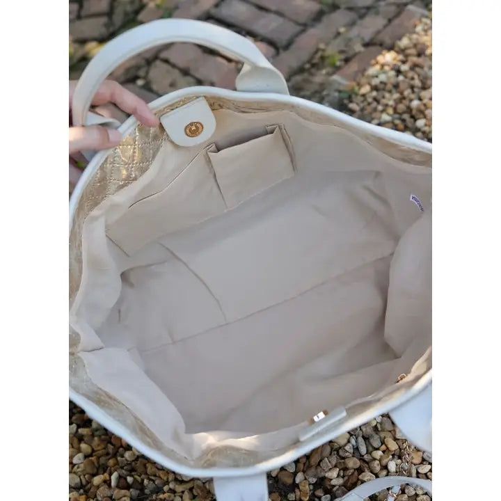 CAROLINE HILL | Champagne Pop Melissa Tote Bag