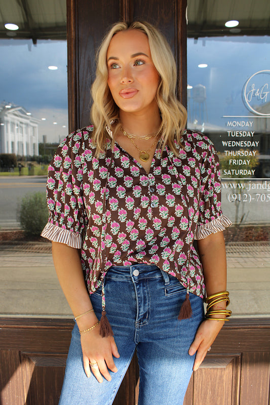 Caught Your Eye Blouse