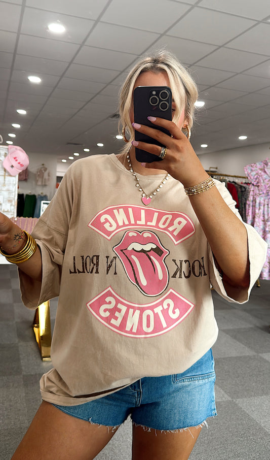 Rolling Stones Oversized Tee