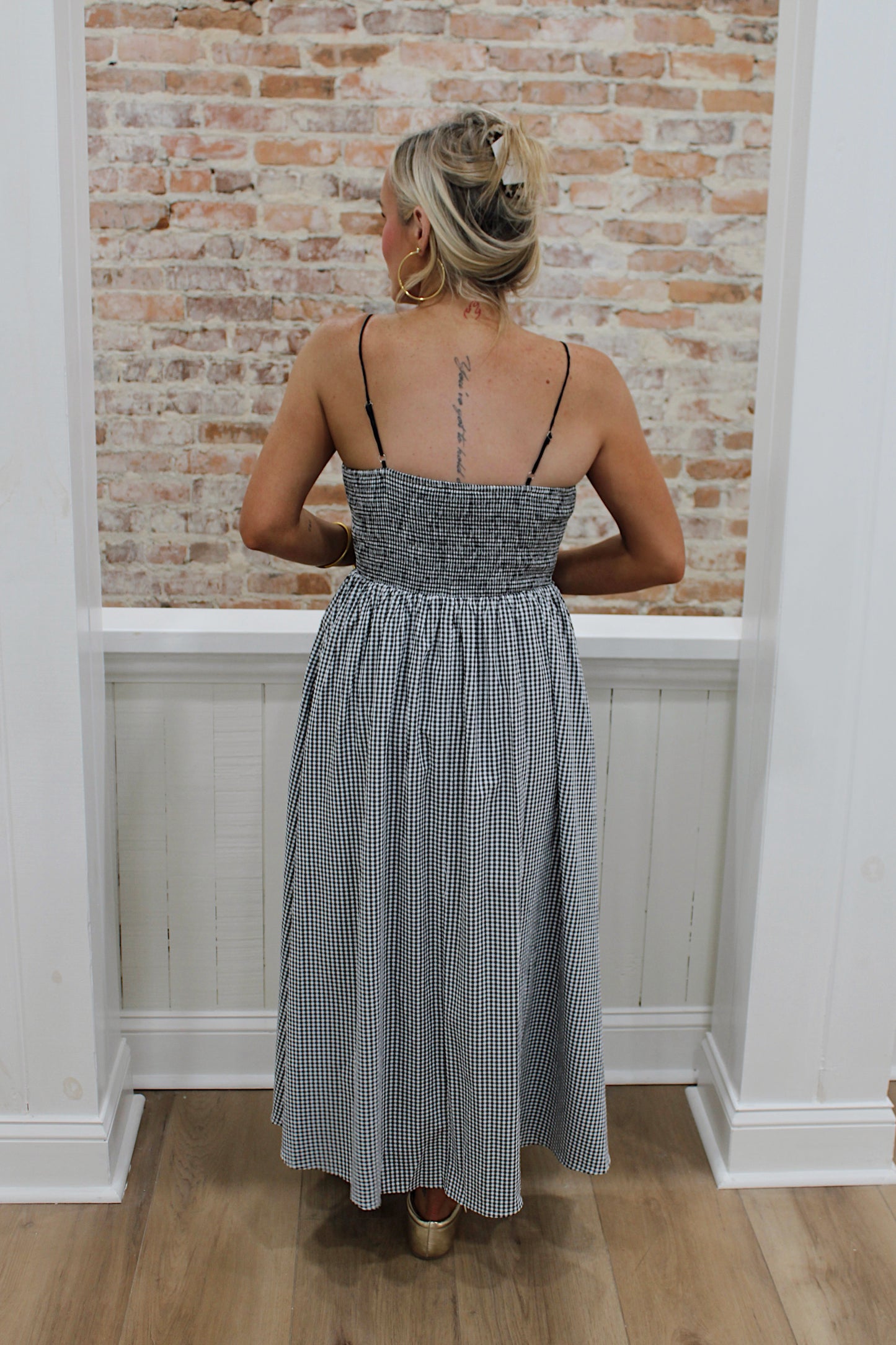 The Gingham Grace Midi