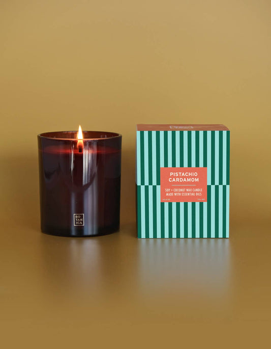 Pistachio + Cardamom Candle  | 12 oz.