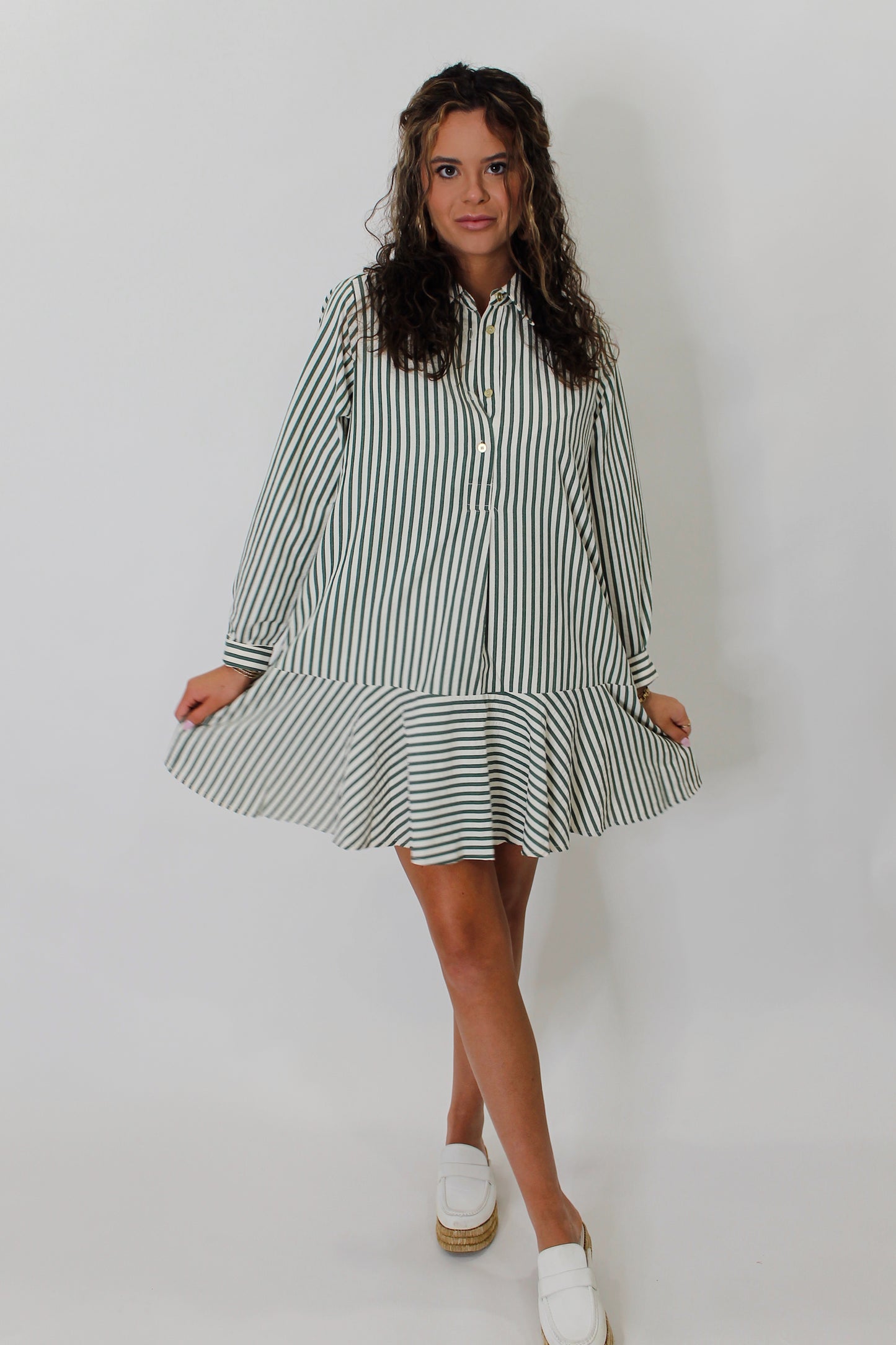 Sweet Duet Button Down Dress