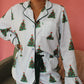 Christmas Tree Pinstriped Pajamas
