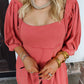 The Everyday Pleated Jumpsuit - Orange