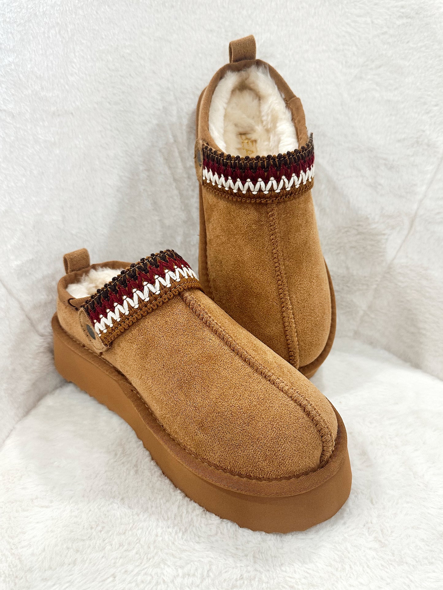 Storm Platform Slip On - Chestnut