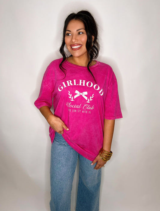 Girlhood Social Club Oversized Tee