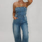 Barrel Denim Jumpsuit