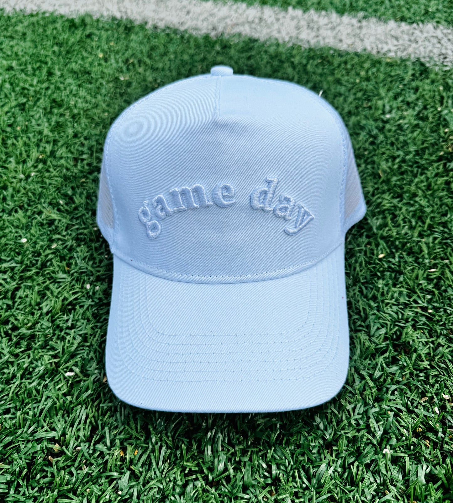 Game Day Embroidered Trucker Hat