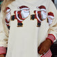 Santa Claus Corduroy Pullover