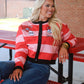 STEWART SIMMIONS - The Playbook Patch Cardigan
