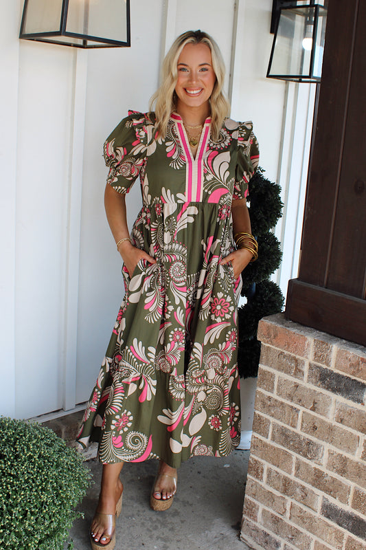 The Elle Midi Dress