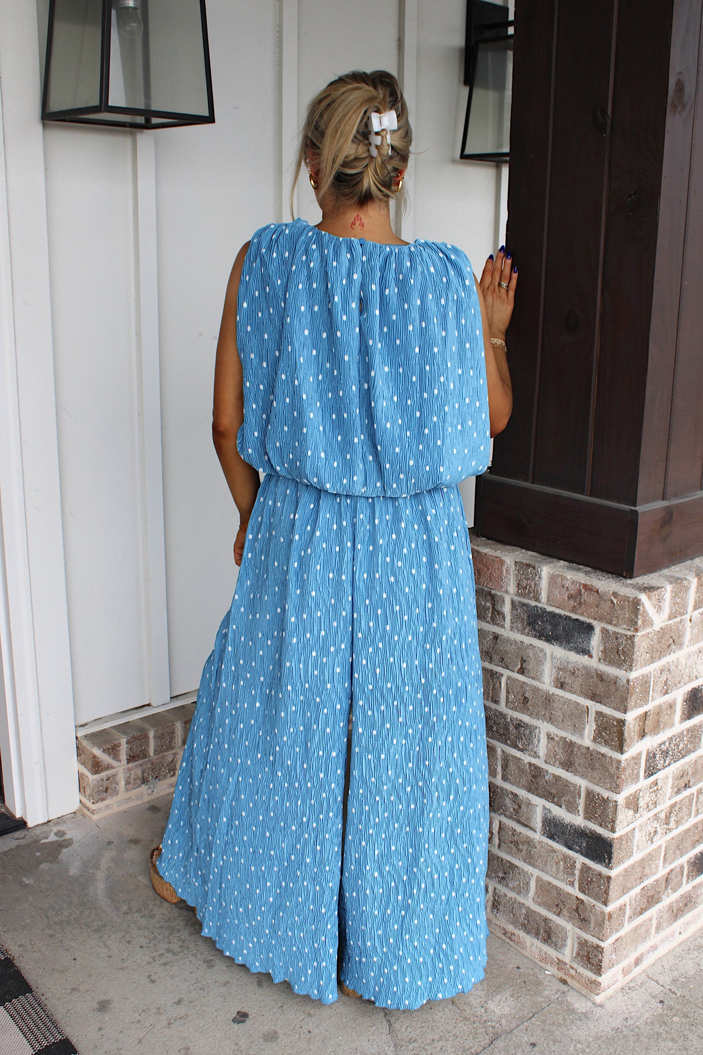 Summer Breeze Polka Dot Pant Set