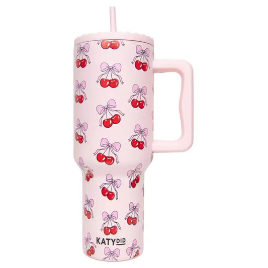 Cherry Bow Tumbler