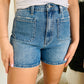 JBD | The Maria Patch Pocket Denim Shorts