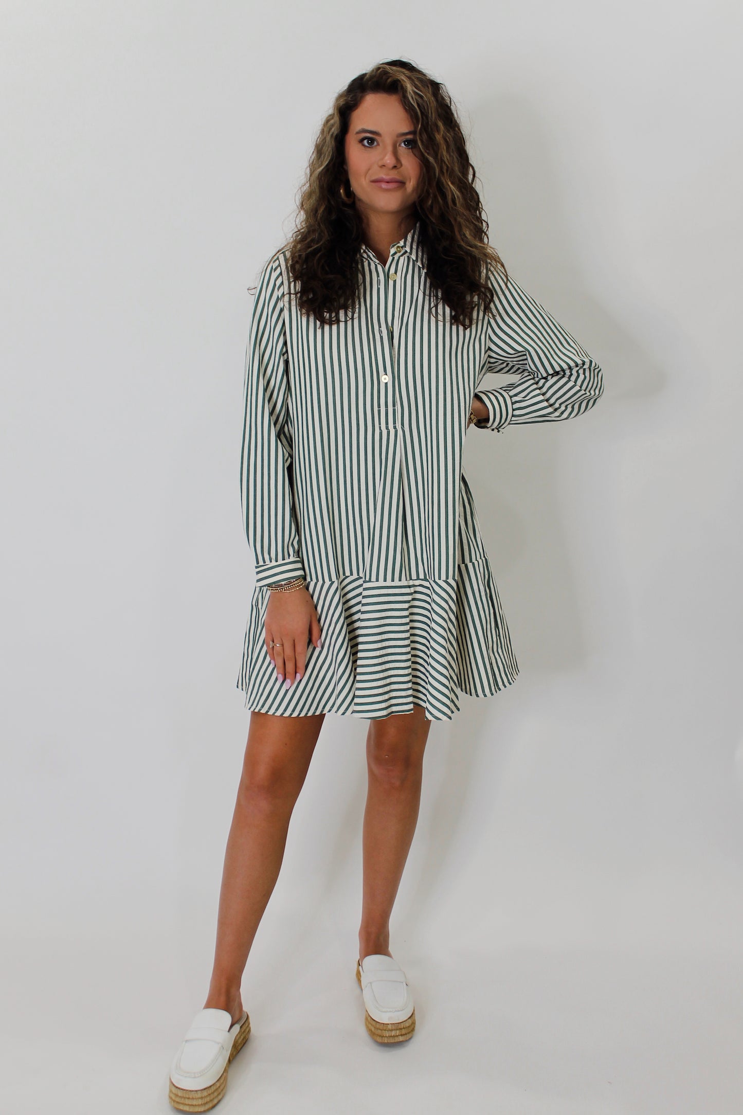 Sweet Duet Button Down Dress