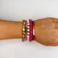 Fuchsia Feels Bracelet Stack