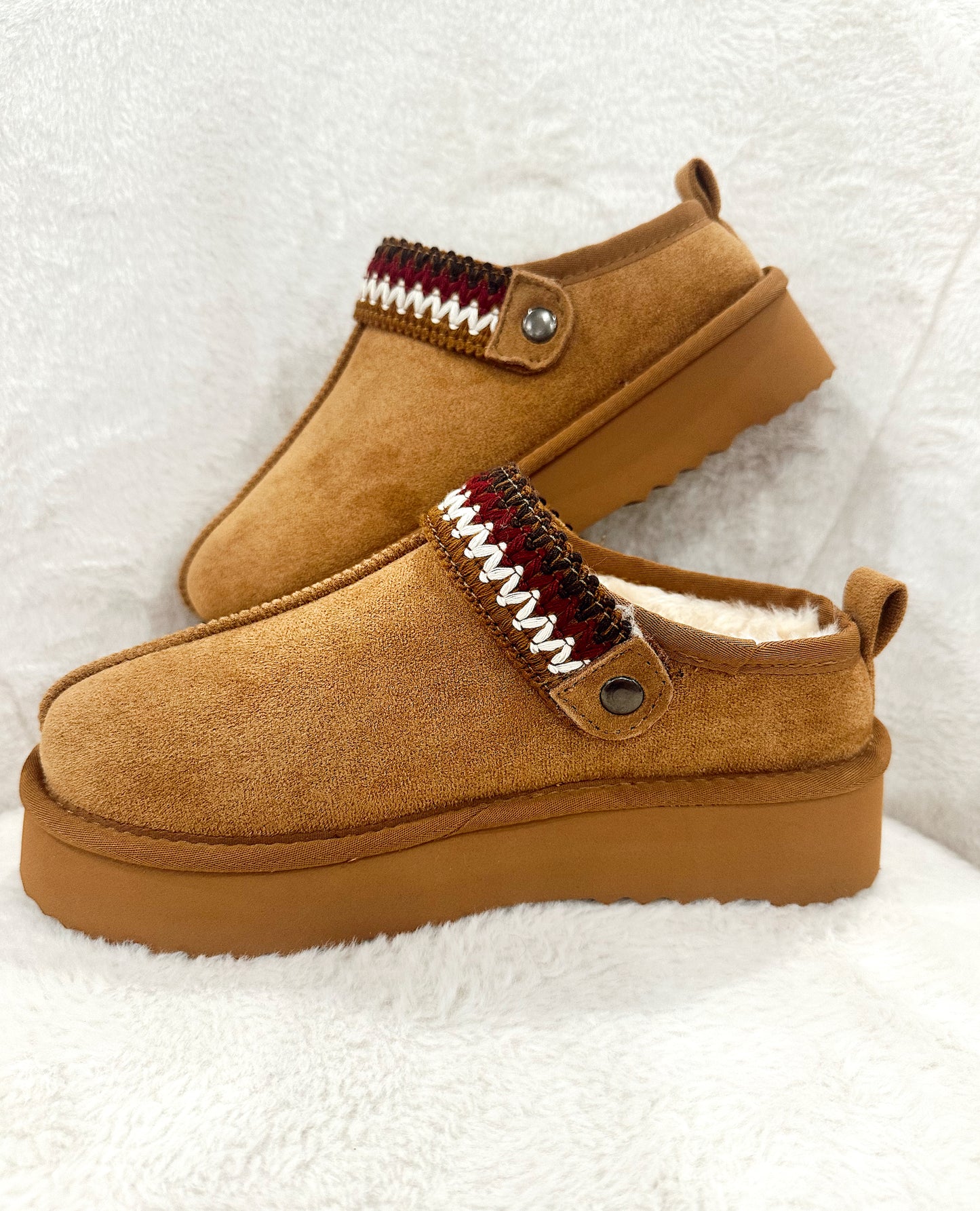 Storm Platform Slip On - Chestnut